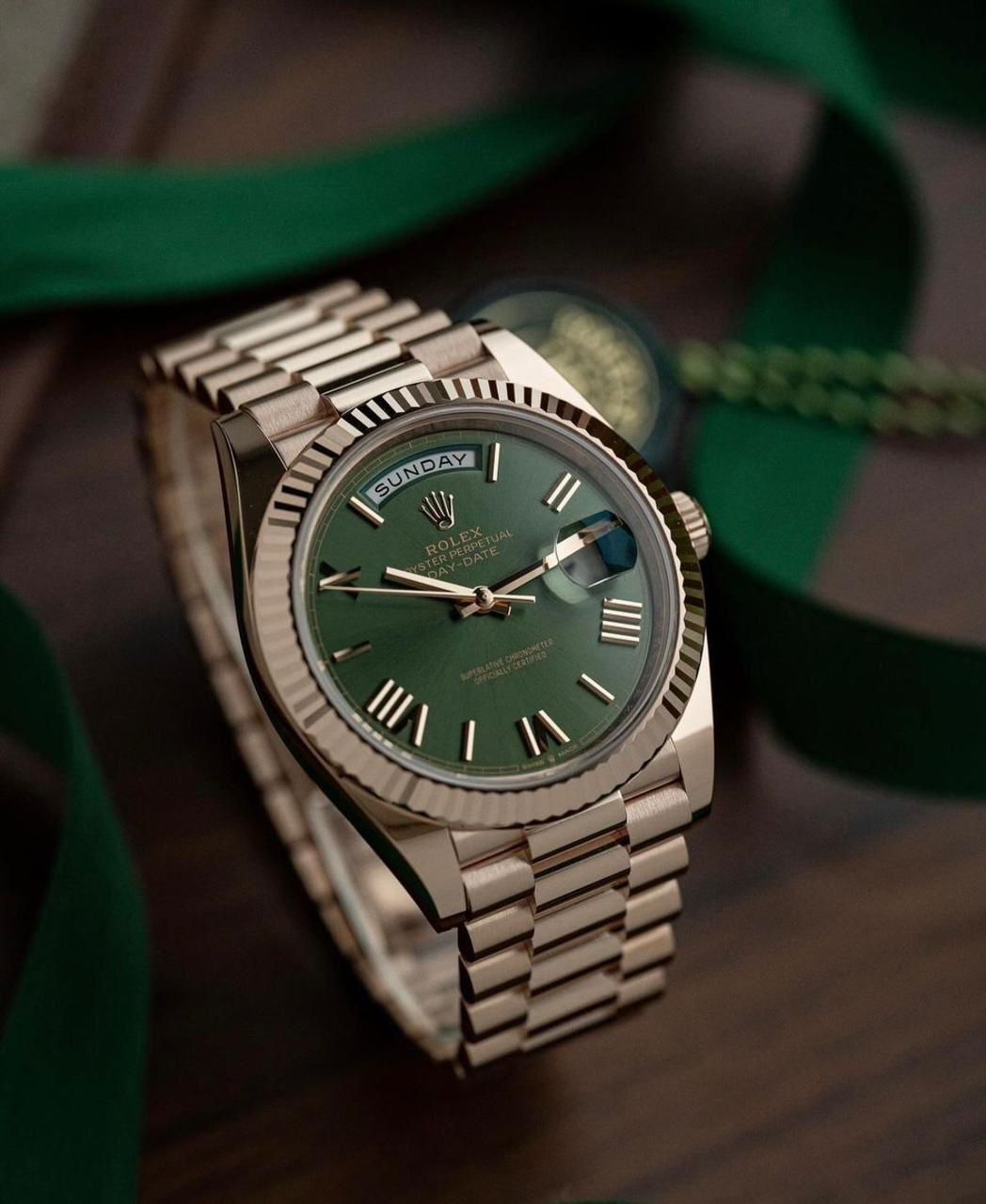 ROLEX AUTOMATIC PREMIUM WATCH ROSE GOLD